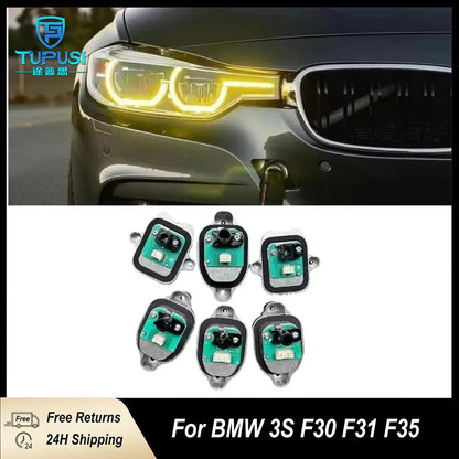 Yellow LED DRL modules for BMW F30 / F31 / F35 LCI