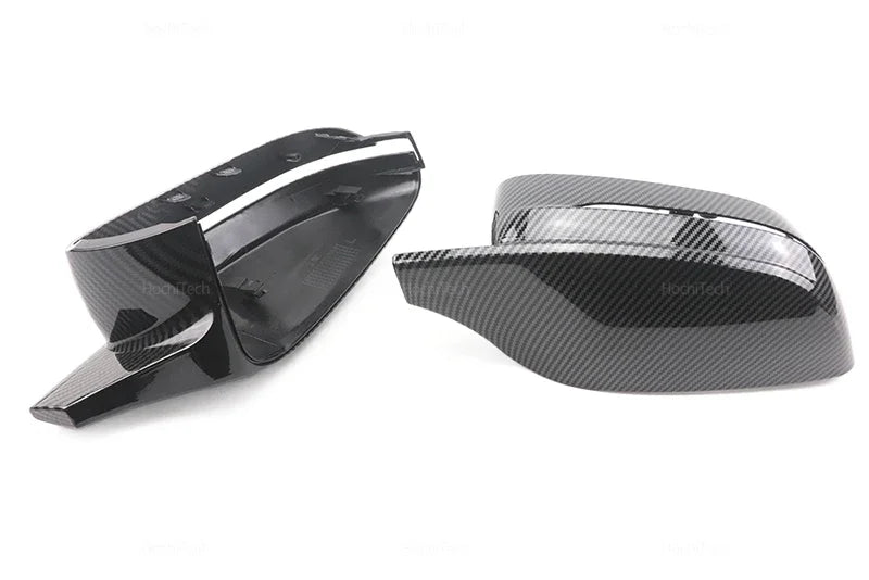 Carbon Fiber Glossy Black Replacement Side Mirror Covers Cap For BMW 3 4 5 7 8 Series G20 G21 G30 G38 G22 G23 G11 G12 G15 G16