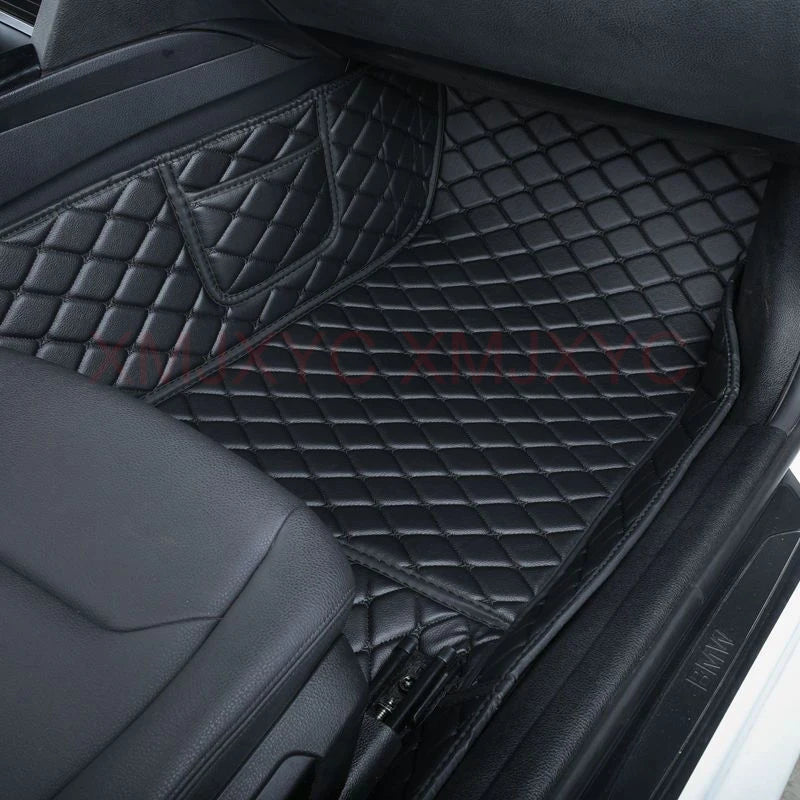 Artificial Leather Custom Car Floor Mats for BMW 4 Series F32 Coupe F33 Convertible F36 Gran Coupe Interior Accessories Details