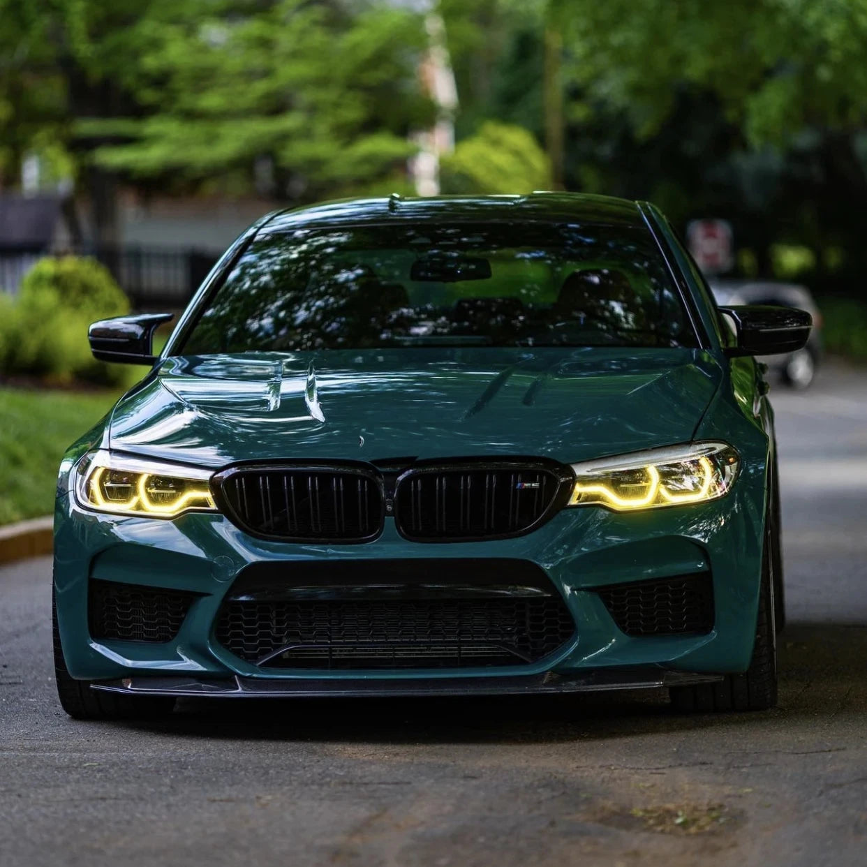 Yellow DRL Module For 2018 2019 BMW 5 series G30 530i G32 GT F90 M5 Adaptive LED Headlight Angel Eyes 63117214939 63117214940