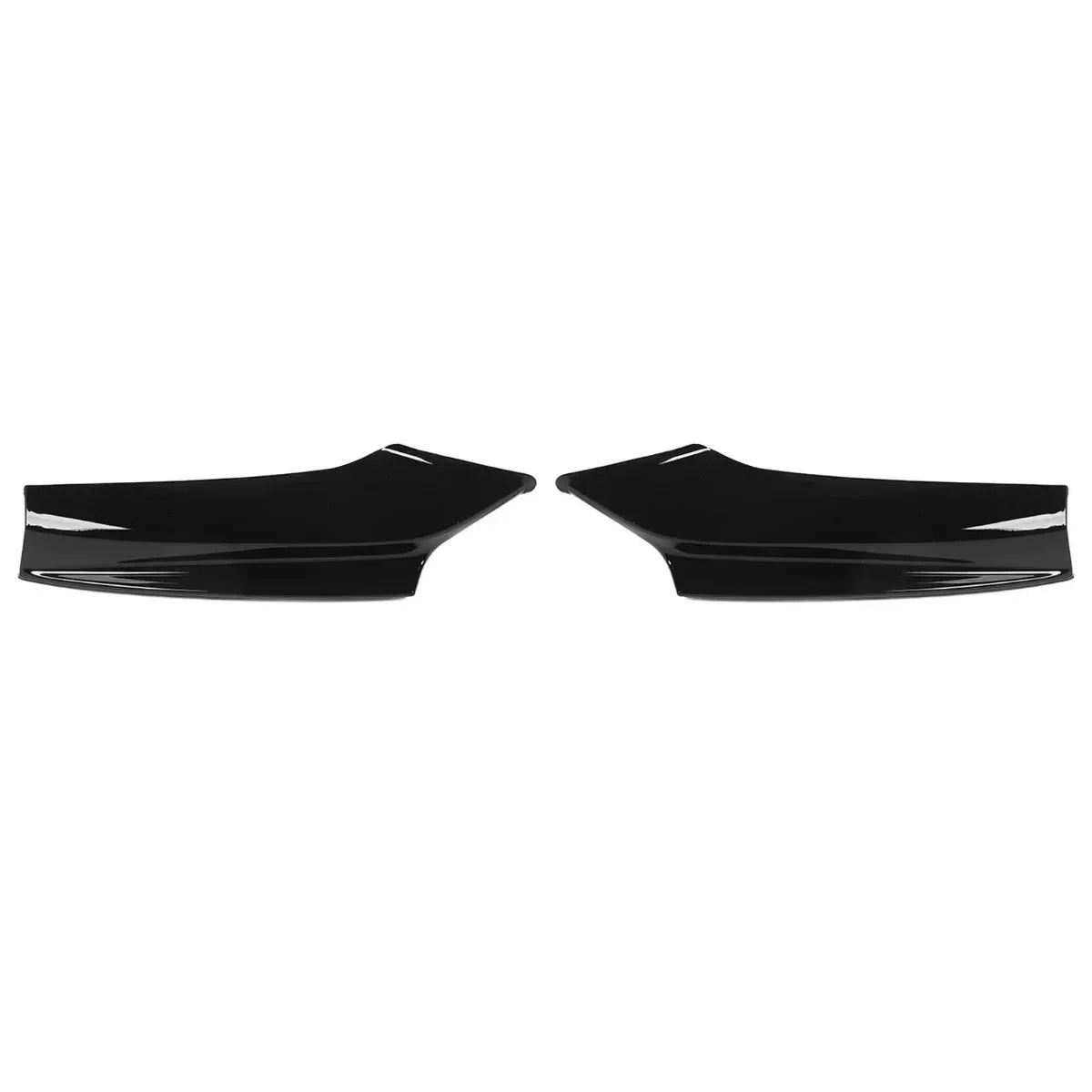 1pair Front Bumper Lip Splitter Spoiler For BMW F10 F11 M Sport 5 Series 520i 530i 2011-2017 Front Diffuser Body Kits Tuning