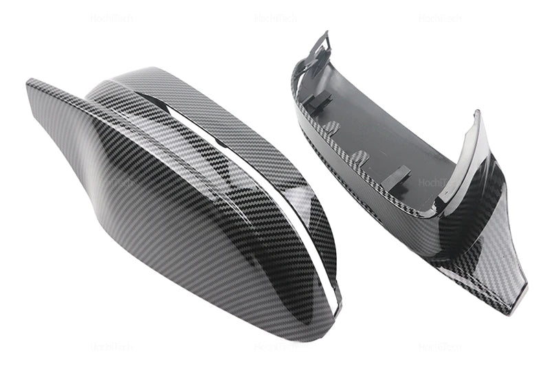 For BMW 3 4 5 7 8 Series G20 G21 G30 G38 G22 G23 G11 G12 G15 G16 Carbon Fiber Glossy Black Replacement Side Mirror Covers Cap