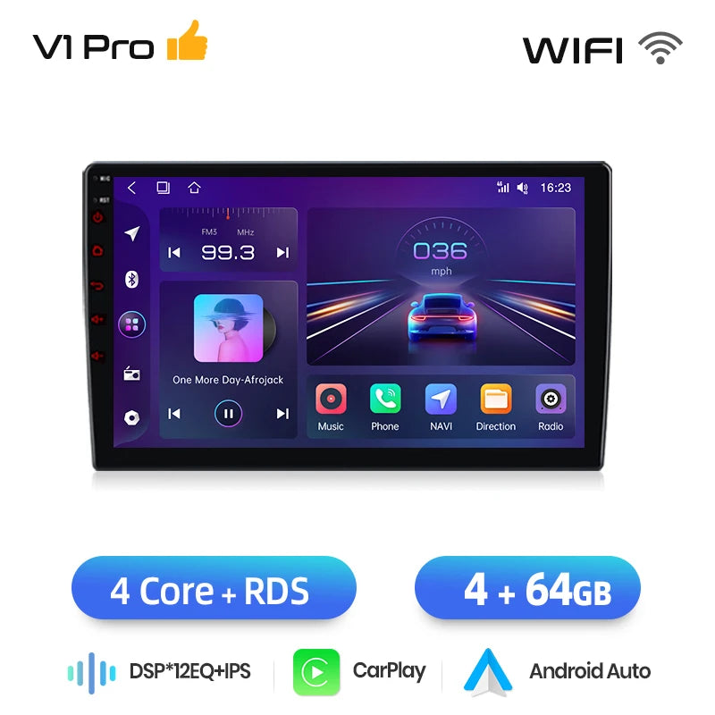 Junsun Wireless CarPlay Android Auto Car Radio For BMW M3 E46 1998-2006 GPS Multimedia 2 din Intelligent Systems Stereo