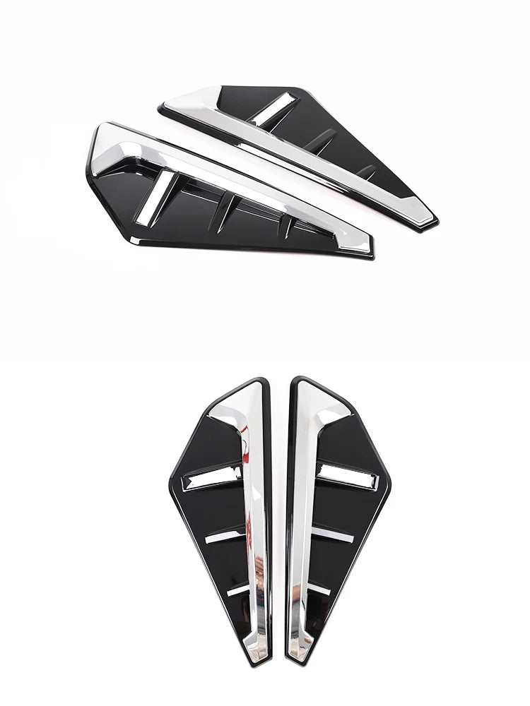 2pcs Car Modified Side Spoiler Wind Knife For BMW X5 G05 X5M F95 2019-2022 Side Fender Vent Decoration Stickers Car-Styling