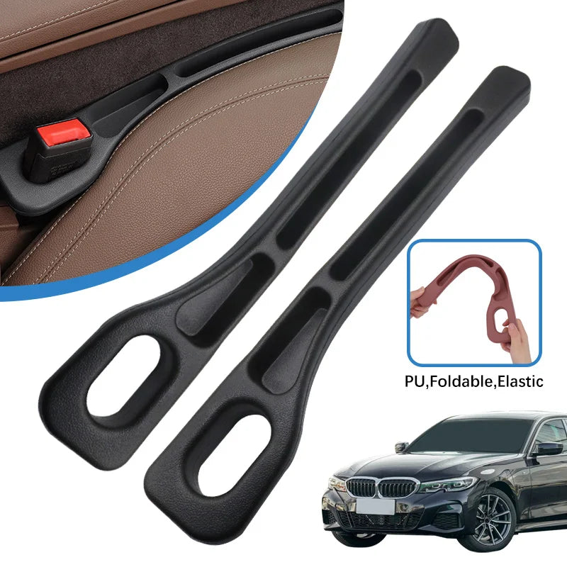 Seat gap fillers with storage slot for BMW 3 Series F30, E90 and G20