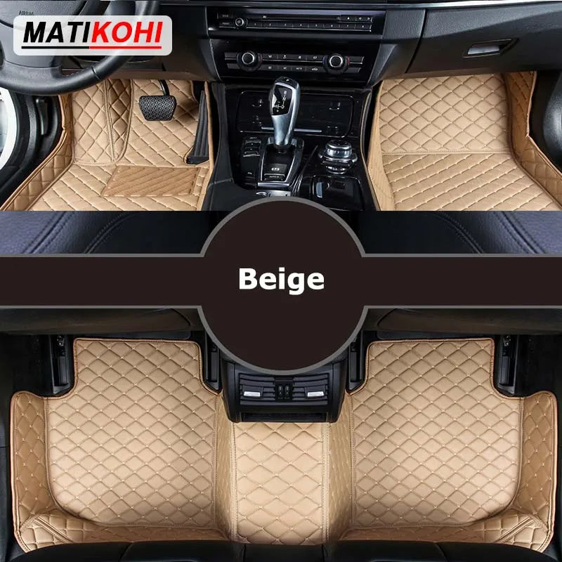 MATIKOHI Custom Car Floor Mats For BMW 4 Coupe F32 G22 2013-2023 2Doors Auto Carpets Foot Coche Accessorie