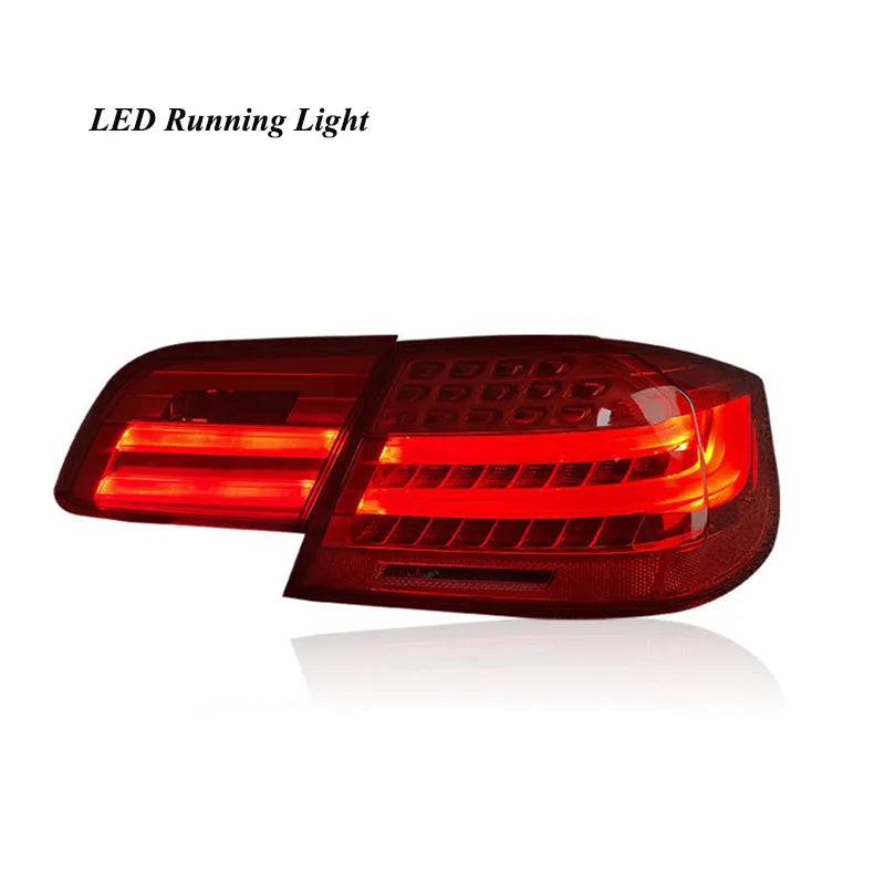Pair LED Tail Lights For BMW 3 Series M3 E92 330i 335i M3 2005-2013 Rear Brake + Reverse+ Turn Signal Lamp Car Styling