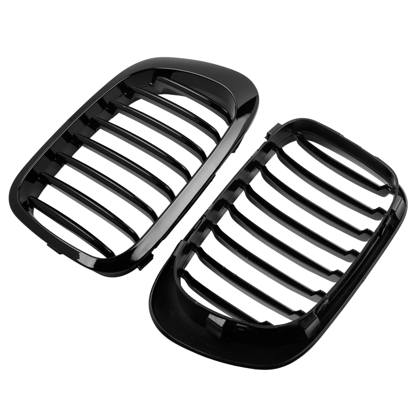 For BMW 3-Series E46 Grill 1998-2001 2/4 Doors Car Front Kidney Grill 318i 320i 325i 330i Gloss Black Racing Grille Accessories