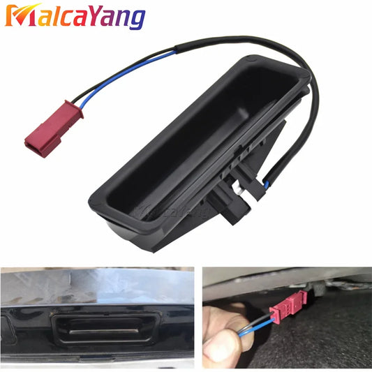 51248168035 New Car Trunk Lock Push Button Handle Switch Auto Parts For BMW E39 E60 E61 525xi 530d 545i M5 540i 528i 525i 550i