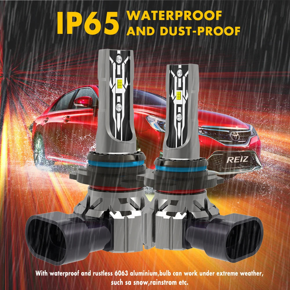 2X 9012 HIR2 9005 HIR2 H4 H7 H8 H9 H11 Led Fog Light Daytime Running Light DRL For BMW E46 E90 E60 E39 F10 F30 X5 E53 E87 6000k