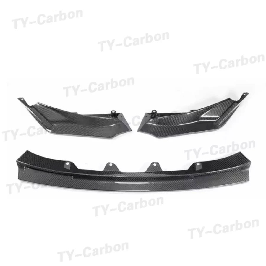 For BMW 3 Series 4 Series G80 G81 G82 G83 M3 M4 Real Carbon Fiber Front Lip  V BodyKit Bumper Splitter Car Accessories 2021-2023