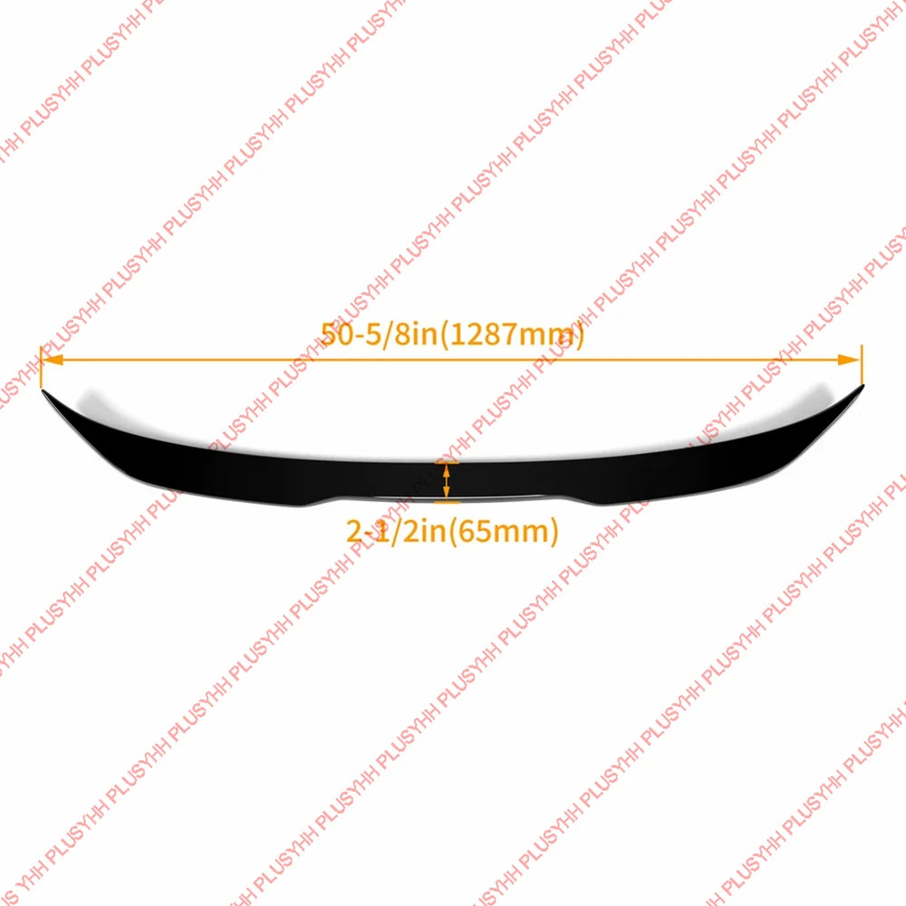 Rear Trunk Spoiler Wing For BMW 5-Series G30 G38 530i F90 M5 17-23 Accessories G30 aileron becquet Auto Exterior Parts HOT SALE
