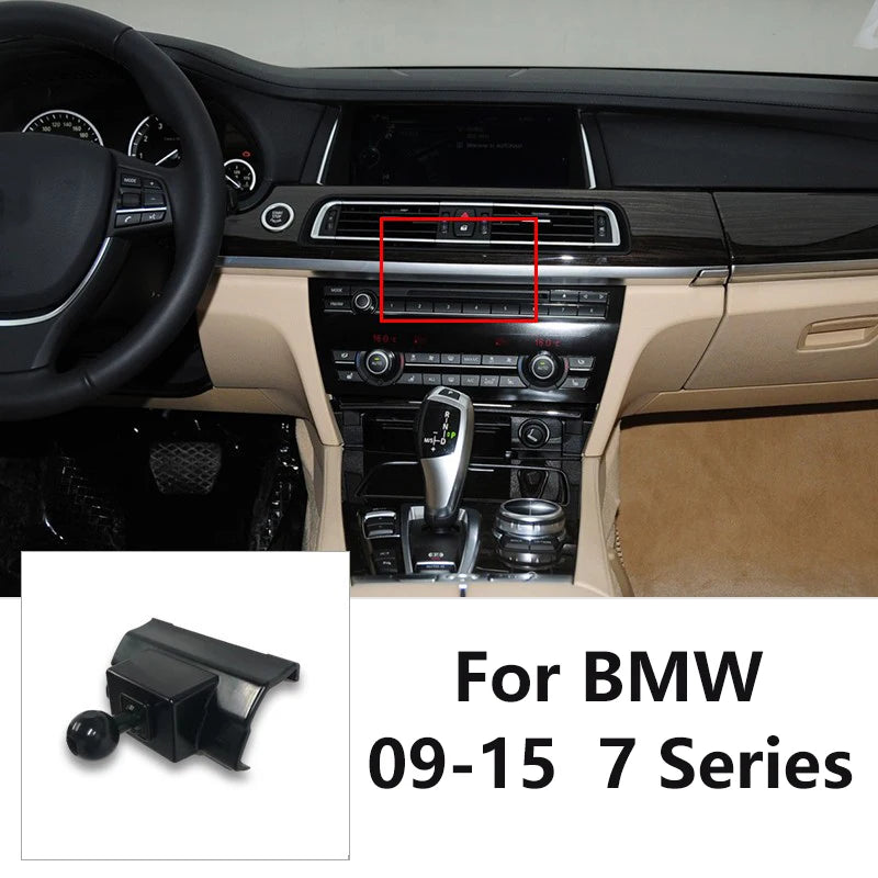 Car Special Phone Holder Stand 17mm Ball Head Base Interior GPS Mount Bracket For BMW 1/2/3/4/5/7 Series/X1X2/X3/X4/X5/X6/X7