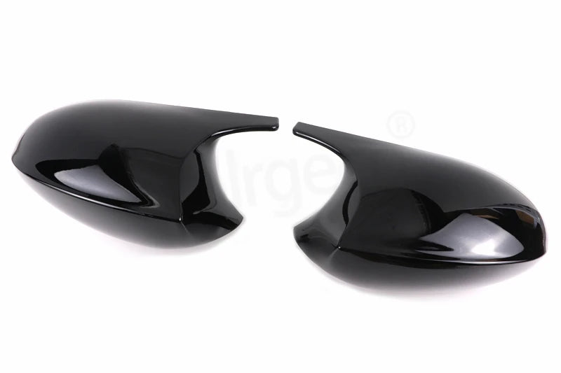 Carbon Fiber Pattern Black Side Mirror cover Caps Replacement for BMW E90 E91 2005-2011 E92 E93 2006-2013 E81 E82 E88 E87 E88