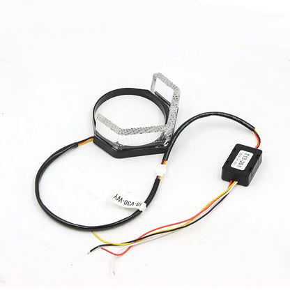 Rectangular RGB Angel Eye Shrouds with App (2.5/3 in), universal fit, view 10