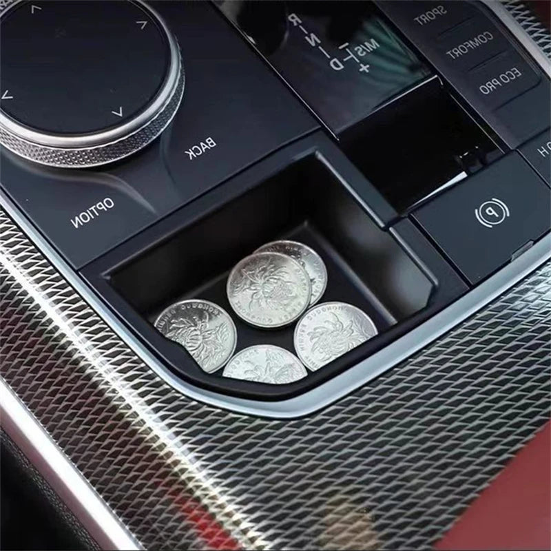 LHD RHD Central Console Gear Lever Modified Storage Box For BMW 2 3 4 Series X3 X4 X5 X6 F40 F44 G20 G26 G29 Car Storage Box