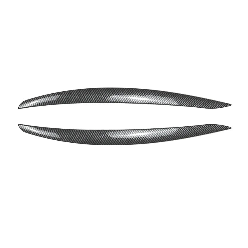 ABS Gloss Headlight Eyebrows Eyelids 2Pcs for BMW E92 E93 3 Series 325i 330i 330d 335i 335d Pre-LCI 3D Stickers Car Accessories