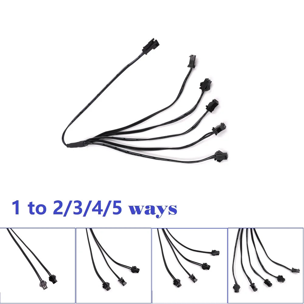 10/5/3m Multicolor Atmosphere Lighting LED Strip 5V DIY Flexible EL Cold Light Line Tube With USB Auto Decoration Ambient Lamp