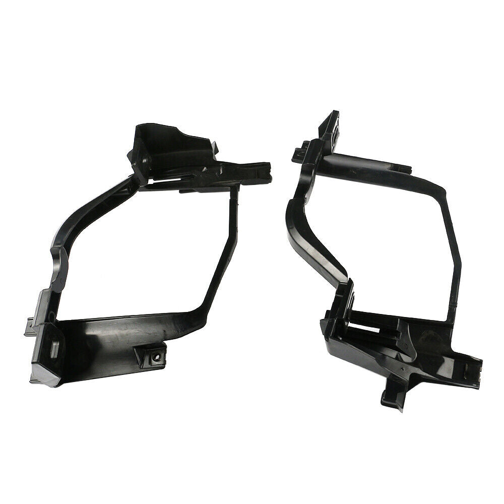 Black Headlight Mounting Brackets Support 63126936090 63126936089 Fit For BMW 5 Series E60 E61 525I 528Xi 530I Auto Accessories