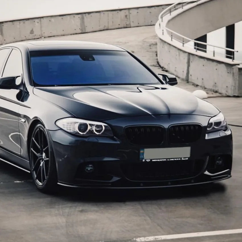 For BMW 5 Series F10 F11 M Sport 535i 528i M550d 2010-2016 Car Front Bumper Lip Splitter Diffuser Body Kit Spoiler Trim Tuning