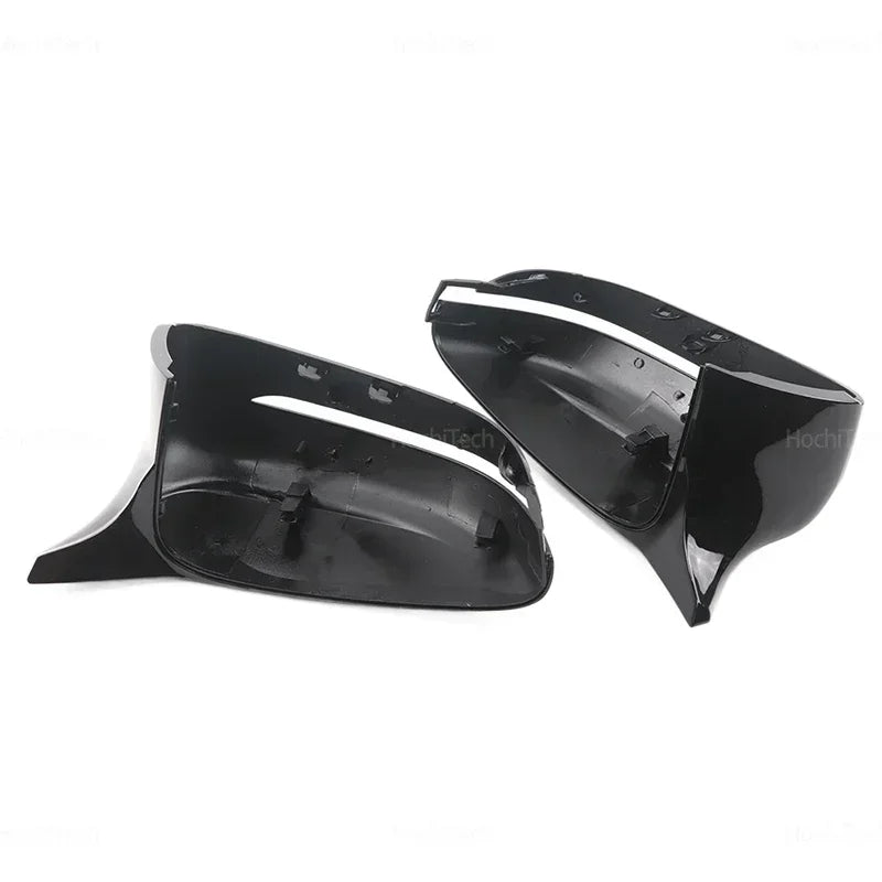 For BMW 3 4 5 6 7 8 series G20 G22 G30 G38 G11 G15 G16 Car Rearview Mirror Cover Side Wing Protect Frame Covers Bright Black