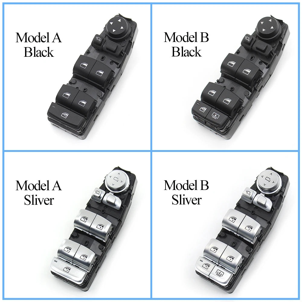 LHD RHD Power Lifter Master Window Regulator Switch Control Mirror Button For BMW 3 5 7 X3 X4 F30 F35 F25 F26 F10 F18 F01 F02