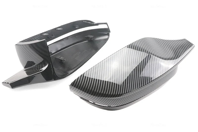 Carbon Fiber Glossy Black Replacement Side Mirror Covers Cap For BMW 3 4 5 7 8 Series G20 G21 G30 G38 G22 G23 G11 G12 G15 G16