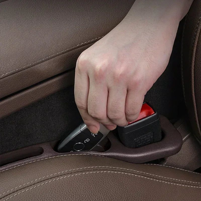 2pcs Car Seat Gap Storage Box Cup Holder Seat Crevice Side Organizer For BMW E90 E60 E46 E39 F30 F10 E87 X3 X4 X5 X1 G30 G20