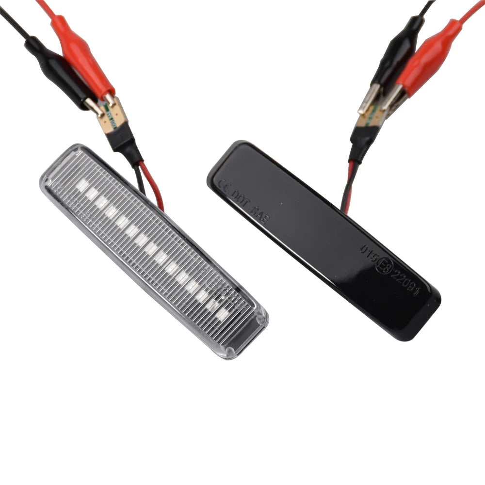 Led Dynamic Turn Signal Light Side Marker Fender Sequential Lamp Blinker Indicator Trim Cover For BMW 5 Series E39 1995-2003 M5