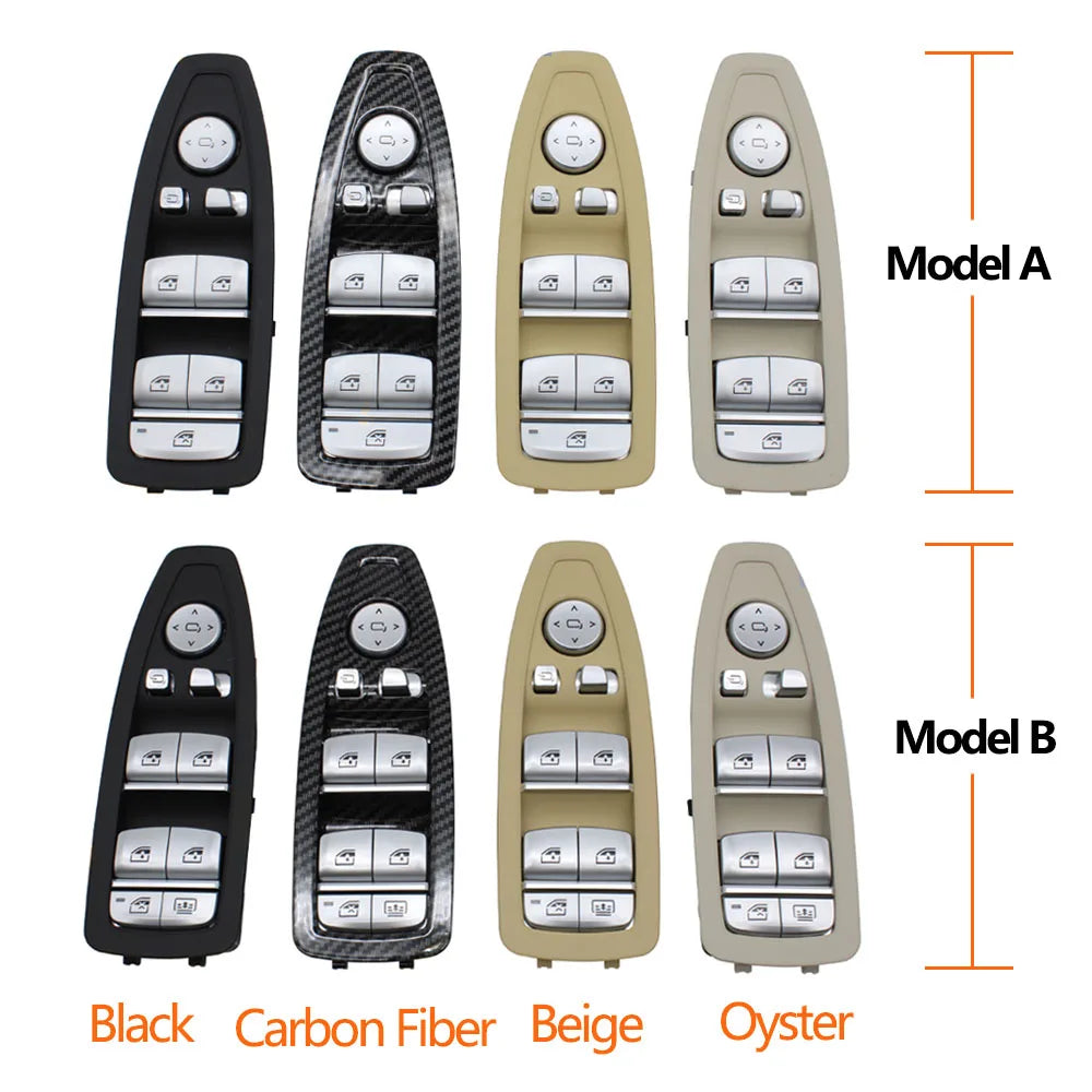 Interior Door Window Lifter Regulator Switch Button With Cover Trim Assembly For BMW 1 3 4 Series F20 F30 F31 F34 F35