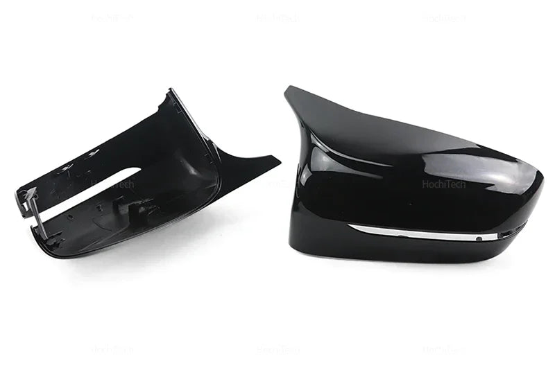 For BMW 3 4 5 6 7 8 series G20 G22 G30 G38 G11 G15 G16 Car Rearview Mirror Cover Side Wing Protect Frame Covers Bright Black
