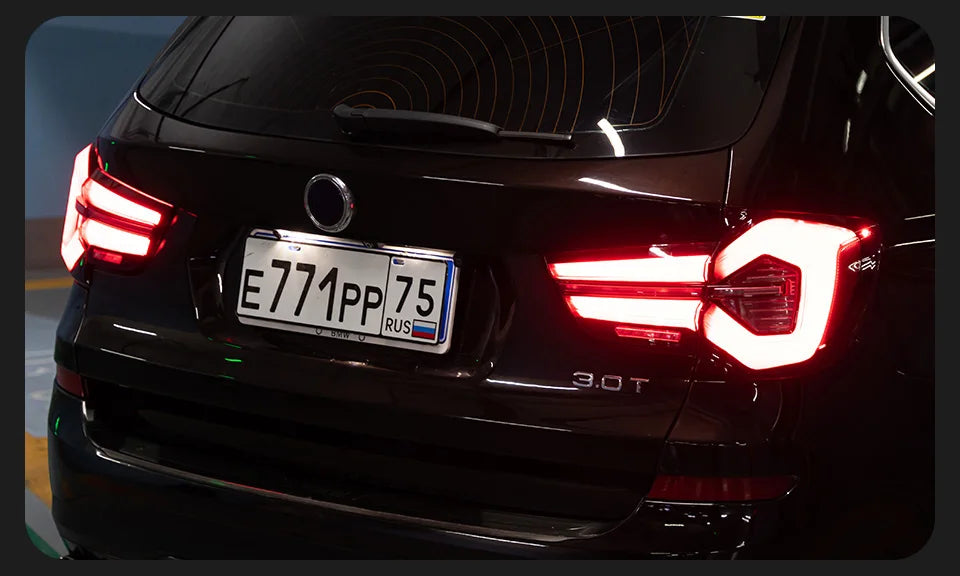 Car Lights for BMW X3 F25 2011-2017 LED Auto Taillight Assembly Upgrade 2023 The Newest G01 G08 Design Signal Lamp Accessories