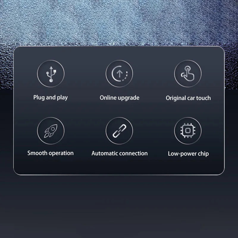 Lenovo 2 in 1 Wireless Android Auto Adapter Wireless CarPlay Dongle Car Intelligent Systems AI Smart Box For Car Wired CarPlay