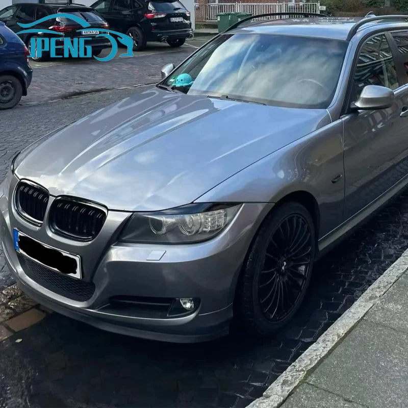 For BMW Accessories 3 Series E90 Sedan E91 Touring 2005-2011 Bodykit Car Front Headlight Eyebrow Eyelid Trim