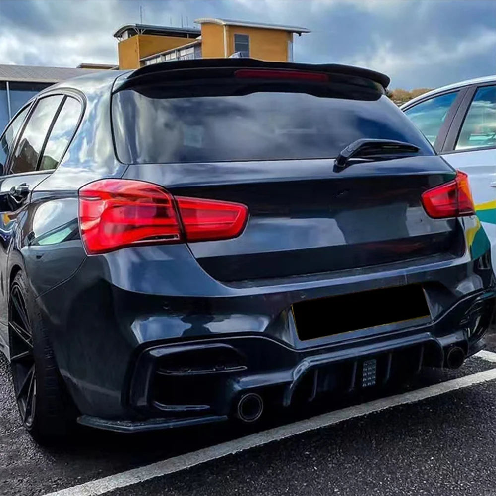 For BMW 1 Series F20 F21 116i 120i 118i M135i 2018 2019 2020 Hatchback Rear Trunk Lip Rear Roof Spoiler Wing Body Car Accessorie