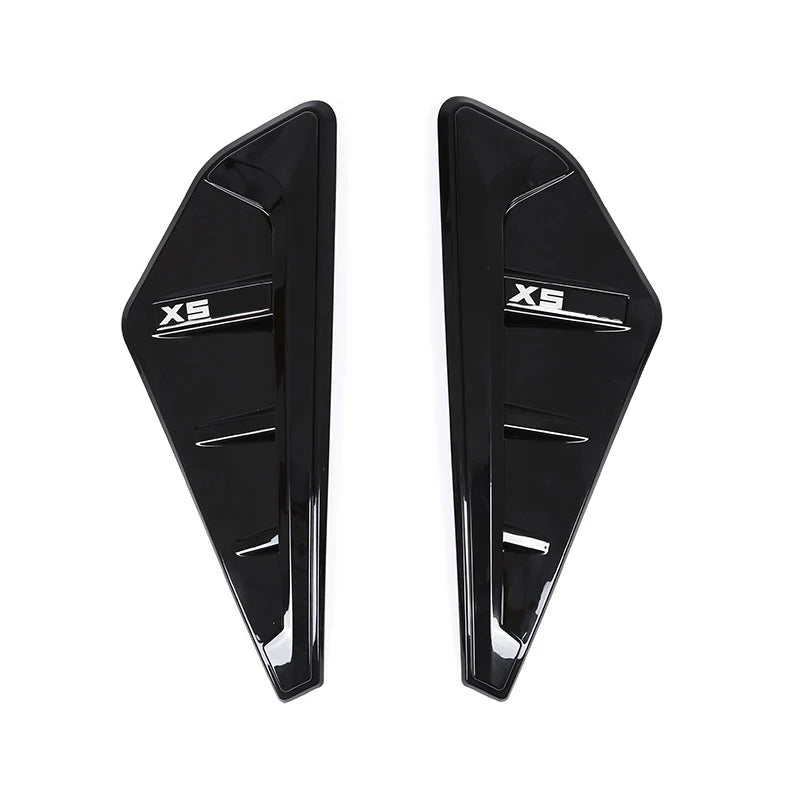 2pcs Car Modified Side Spoiler Wind Knife For BMW X5 G05 X5M F95 2019-2022 Side Fender Vent Decoration Stickers Car-Styling