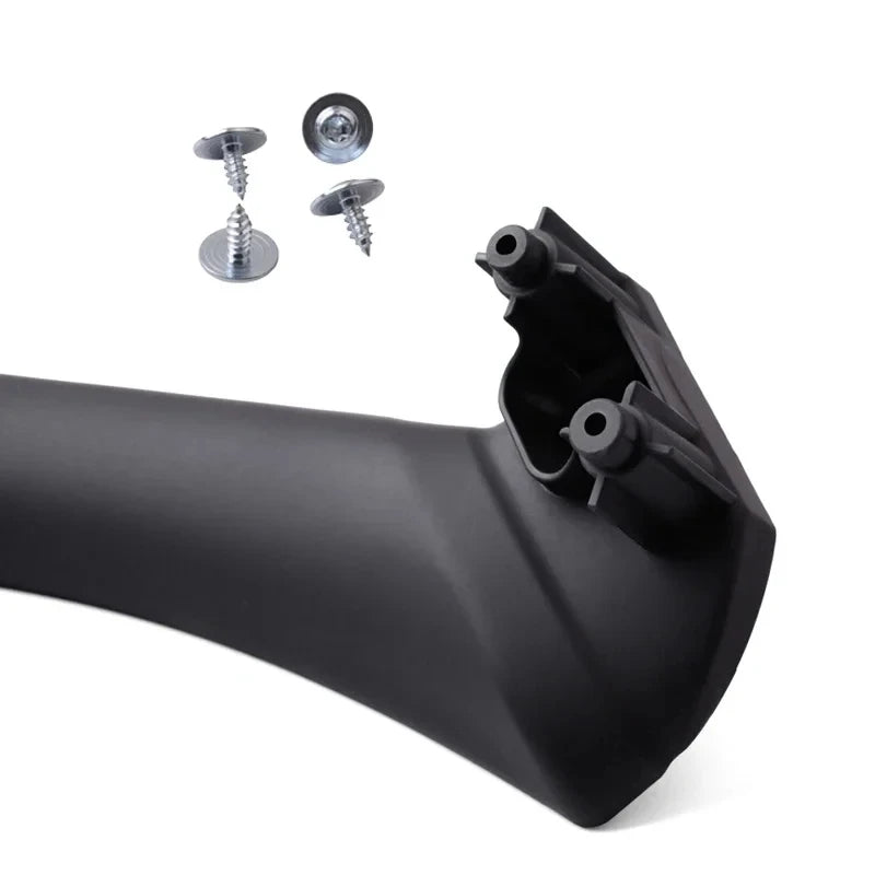 Black Left Right Inner Door Pull Handle Kit Panel Pull Cover Trim For BMW 3 Series E90 E91 E92 2004-2012 316 318 320 325 328i