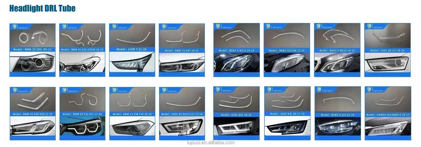 BMW F30 F31 DRL Angel Eyes Yellow LED Daytime Running Lights 6V Upgrade For 320i 330i 340i 2016-2019 Front Bumper Light | TUPUSI