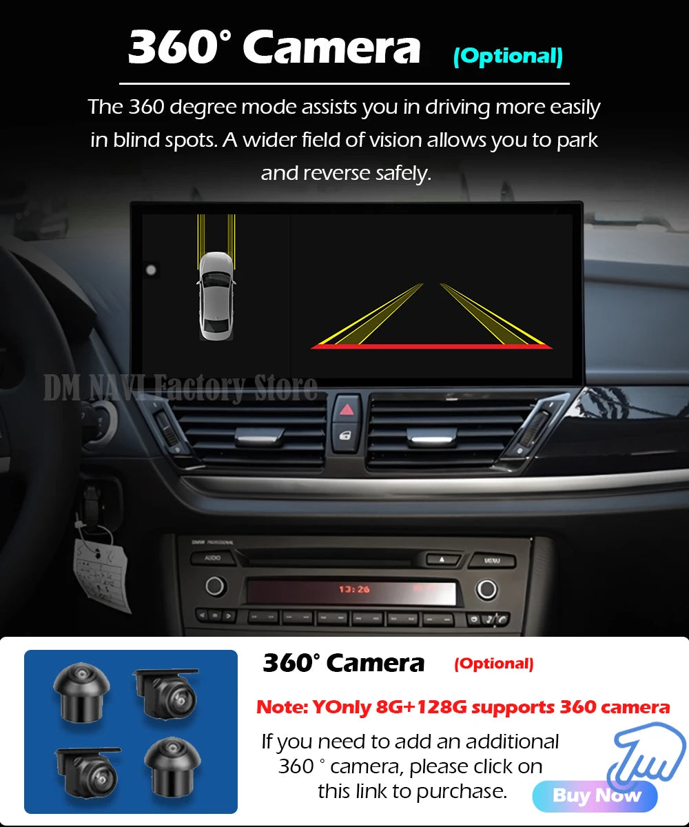 Android OS for BMW X3 G01 X4 G02 2018 - 2020 EVO System Car Radio Video Player Carplay DSP Stereo 12.3 inch Touch Screen 4G WiFi