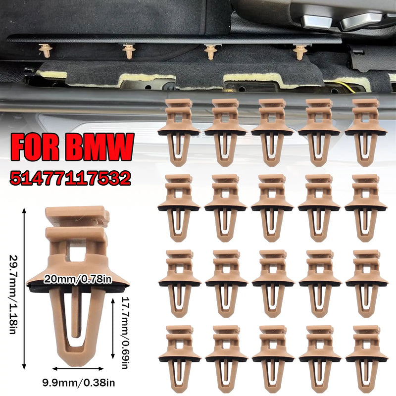 10 mm door sill trim clips for BMW E90, E60, F30