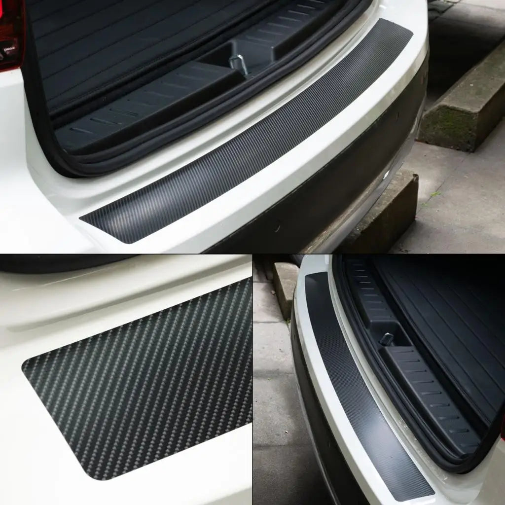 Carbon Fiber Car Trunk Rear Bumper Protector Sticker Sill Plate for BMW F20 F21 F31 G31 F11 E61 E60 X1 F48 X2 F39 X3 G01 F25 E83