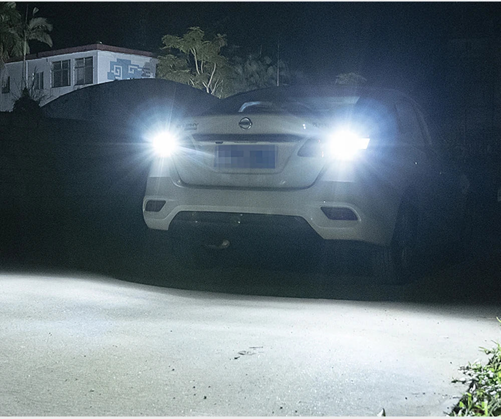 2pcs LED Backup Light Blub Reverse Lamp H21W BAY9S 64136 Canbus For BMW F30 F80 F31 G30 F90 F11 G31 E61 X3 G01 F97 X6 E71 E72