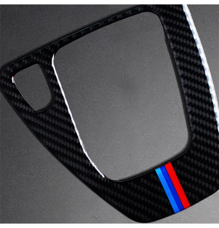 Applicable For Bmw 05-12Style E90/E92/E93 Gear Panel Decorative Frame Gear Carbon Fiber Interior Modification