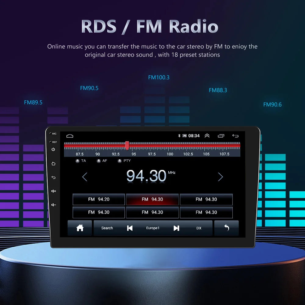 Podofo Wireless Carplay Android Auto Car Radio For BMW E46 1999-2005 Car Intelligent Systems 2din Car Multimedia Player
