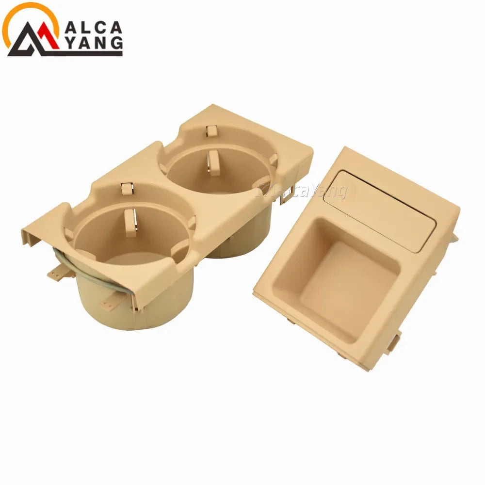 Car Center Console Water Cup Holder Beverage Bottle Holder Coin Tray For Bmw 3 Series E46 323i 318I 320I 98-06 51168217953