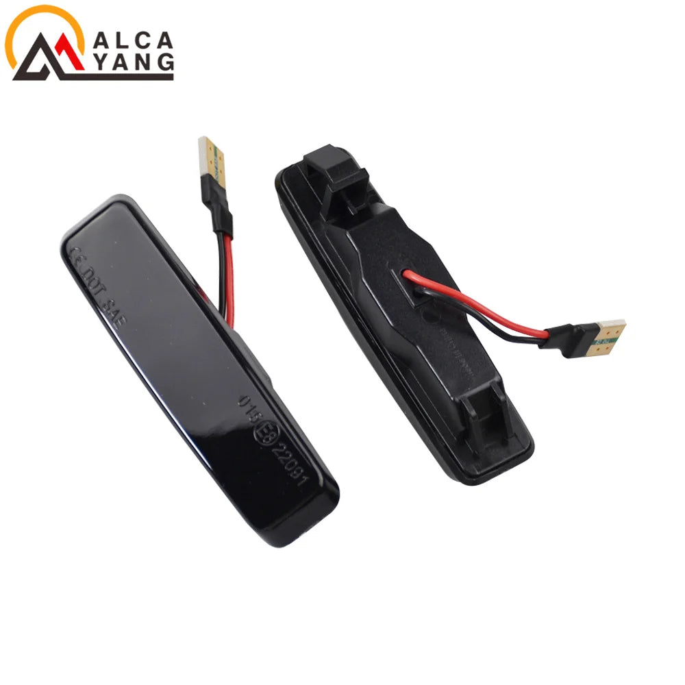 Led Dynamic Turn Signal Light Side Marker Fender Sequential Lamp Blinker Indicator Trim Cover For BMW 5 Series E39 1995-2003 M5