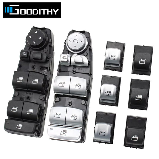 LHD RHD Power Lifter Master Window Regulator Switch Control Mirror Button For BMW 3 5 7 X3 X4 F30 F35 F25 F26 F10 F18 F01 F02
