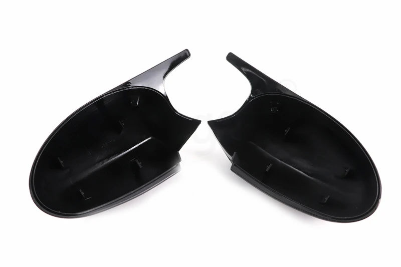 Carbon Fiber Pattern Black Side Mirror cover Caps Replacement for BMW E90 E91 2005-2011 E92 E93 2006-2013 E81 E82 E88 E87 E88