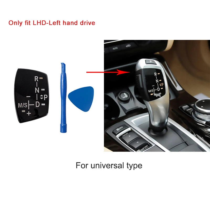 F10 F30 F11 F31 Gear Shift Knob Cover Interior Replacement Gear Shifter Lever Panel For BMW F32 F33 F34 F36 F06 F12 F20 F22 F25