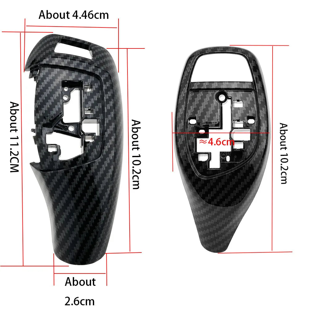Car Gear Knob Shift Lever Cover Replacement for BMW 1 2 3 5 7 Series F10 F20 F21 F22 F11 F01 X1 X3 X4 M3 M5 F30 F25 F Chassis